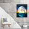 Sea Moon Oil Paint By Numbers Kit DIY Acrylic Painting on Canvas Drawing