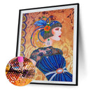 DIY Part Drill Special-shaped Diamond Painting Elegant Lady Mosaic (Y035)