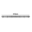 Wall Mounted Hooks Coats Clothes Hat Row Hook Towel Hanger Rack(7 Hooks Newly