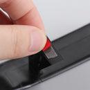 Installation Carbon Fiber Mini Spoiler Rear Trunk Wing Car Tail Decoration