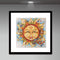 DIY Diamond Painting Cross Stitch Cartoon Sun Embroidery Rhinestones Needlework