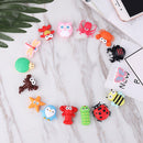 Universal Cord Wire Cable Winder Cartoon Animal USB Data Cable Bites Protecto