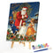 Santa Claus Gift Oil Paint By Numbers Kits Christmas DIY Decoration (29495)