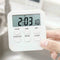 Electric Timer Mute Mode High Accuracy Portable Switch Digital Timer Dual A6N0