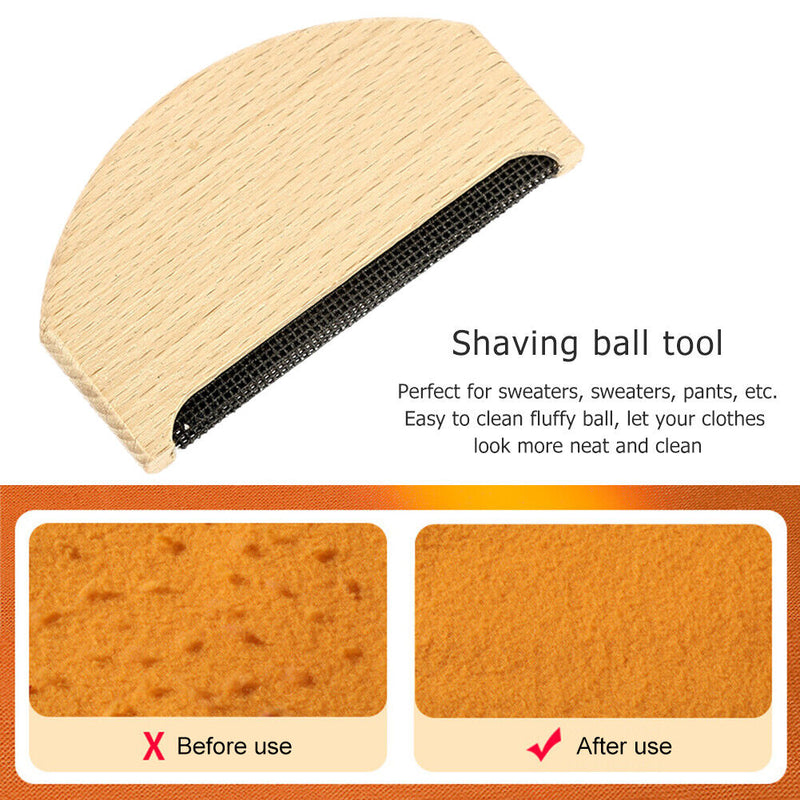 Fuzz Sweater Fabric Clothes Lint Removers Hair Ball Pellet Trimmer Comb (B)