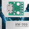 10pcs USB to DIP Adapter Board Pin Board Micro USB Female to DIP Converter