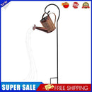 LED Solar Kettle Light Hollow Water Can Fairy String Lamp Garden Decor (B)