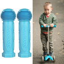 MTB Bike Handlebar Grips Cover Rubber Kid Tricycle Scooter Grip (Blue) Newly