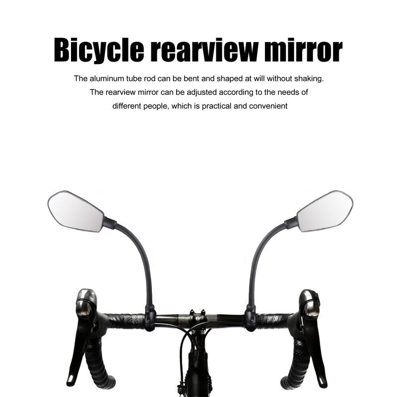 MTB Bicycle Rearview Mirror Adjustable Motorcycle Handlebar Rear View Reflector