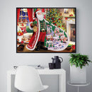 5D Special Shaped Diamond Painting Santa Claus Rhinestone Mosaic Wall Pictures
