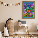 Diamond Painting Kit 5D Special Shaped DIY Clownfish Rhinestone Picture Ornam