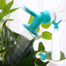 Sprinkler Nozzle Watering Bottle Water Cans for Flower Irrigation(Blue)