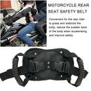 Safety Belt Rear Seat Grab Handle Passenger Safety Belt for Motorbike Scooter