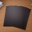 6pcs Rubber Magnet Sheet DIY Photo Picture Cutting Die Black Magnetic Mats