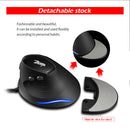 ZELOTES 3200DPI Gaming Mouse Upright Wired 6 Button LED Desktop Game Mouse