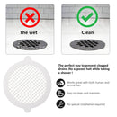 Drain Hair Catchers Disposable Shower Drain Hair Catcher Stickers (30pcs) Newly