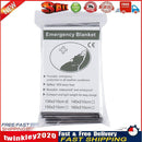 Outdoor Rescue First Aid Kit Thermal Foil Emergency Blanket (140x210cm) Newly