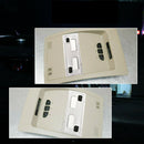 Interior Dome Light Clear Cover For 2007-14 Chevy Silverdo Sierra Tahoe 15911049