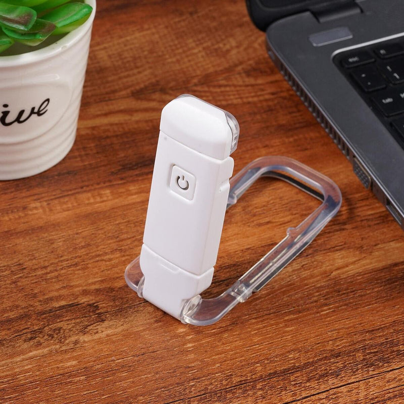1Pcs USB Flexible Reading LED Light Clip-on Book Desk Reading Night Light Ne!
