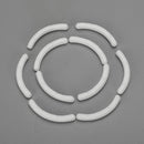 10pcs Silicone Eyelashes Curler Replacement Refill Pads Makeup Tools/White