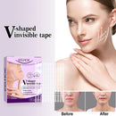 60pcs V-Shaped Tighten Chin Lifting Adhesive Tape Invisible Facial Line Stickers