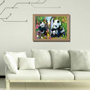 DIY 5D Cute Panda Diamond Painting Full Drill Embroidery Cross Stitch Kits