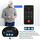 LED Beanie Hat, Men Women Wireless Bluetooth-compatible Beanie Knitted Hat