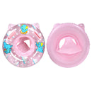 Baby Inflatable Swimming Rings Seat Kids Infant Floating Swim Circle (Pink)