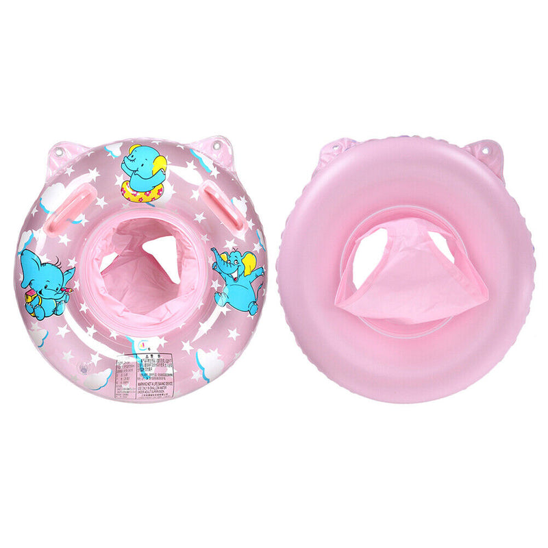 Baby Inflatable Swimming Rings Seat Kids Infant Floating Swim Circle (Pink)