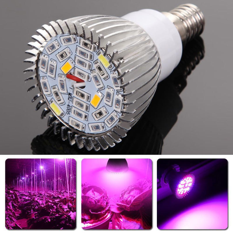 Full Spectrum 28W E14 LED Grow Light AC85-265V LED Growing Lamp Plant Light