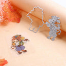 Horse Pattern DIY Cutting Dies Stencil Silicone Seal for Scrapbooking Decor