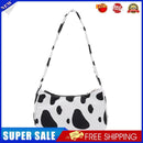 Cow Milk Printed Women Handbag Tote Female Casual Underarm Shoulder Bag (2)