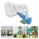 Palm Cake Mould Tropical Tree Leaf Fondant Leave Sugarcraft Silicone Baking Mold