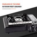 Fire Gas Furnace Stoves Detachable Windproof Wind Shield for Outdoor Camping
