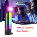 COOLMOON CM-GH2 Graphics Card Bracket Vertical 5V ARGB GPU Holder (Black) Newly