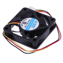 12V DC 6cm PC Cooling Portable Fan Ball Bearing 3 Pin Connector P4 Newly