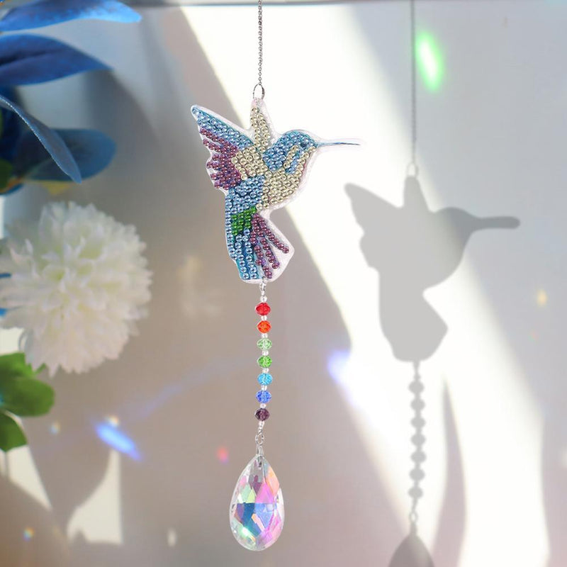 Diamond Painting Wind Chime DIY Crystal Dream Light Catcher Pendant (AA900)
