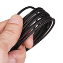 Nylon Braided 3.5mm Male Cable for Headphones Car MP3 AUX Audio Extension Cord