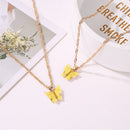 Fashion Butterfly Choker Statement Pendant Chain Necklace Women Elegant Jewel