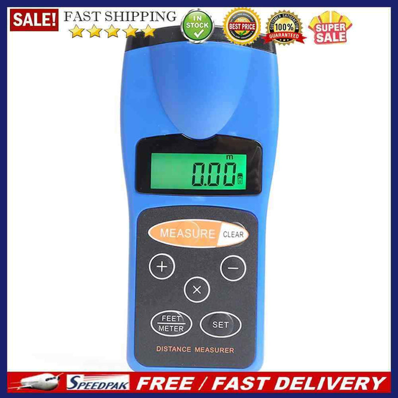 House Use CP-3007 Range Finder Ultrasonic Distance Measurer Digital Rangefinder