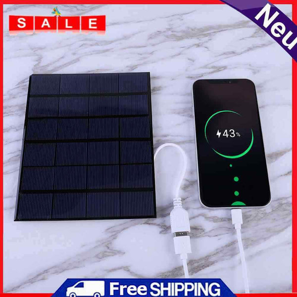 Portable Solar Charger Camp Equipment 165 x 135mm for Charging Phone/