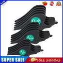 3pcs Profession Styling Limit Comb Barber Hair Trimmer Cutter Guide (Black)