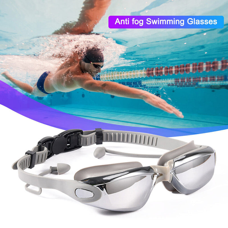 Waterproof Anti Slip HD Swimming Glasses Women Men Water Sports Anti-fog Goggles