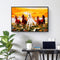 Digital Oil Painting By Numbers Kits Horse DIY Hanging Decor Room Wall Canvas
