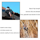 Hiking Descent Device ATC Belay Rappel 25KN Outdoor Rock Climbing Camping T