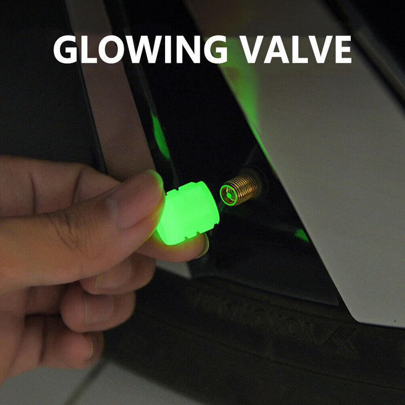 4pcs Valve Cover Universal Gas Nozzle Tyre Valve Cap for Auto Motorcycle Bicycle