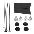 1 Set Universal Car Vehicle Electric Radiator Fan Mounting Kit Straps Braces