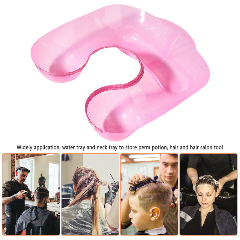 Professional Hair Coloring Shoulder Neck Tray Water Sink Hair Dyeing Perm Newly