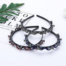 Tools Barrette Hairstyle Hairpin Twist Plait Headband Rhinestone Hair Clip