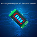 Tester BMS PCB Protection Board Lithium Battery Capacity Indicator (1S) Newly